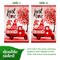 G128 Valentine's Day Just Love Gnome Truck Garden Flag 12x18 In Double Sided Yard Garden Lawn Decoration